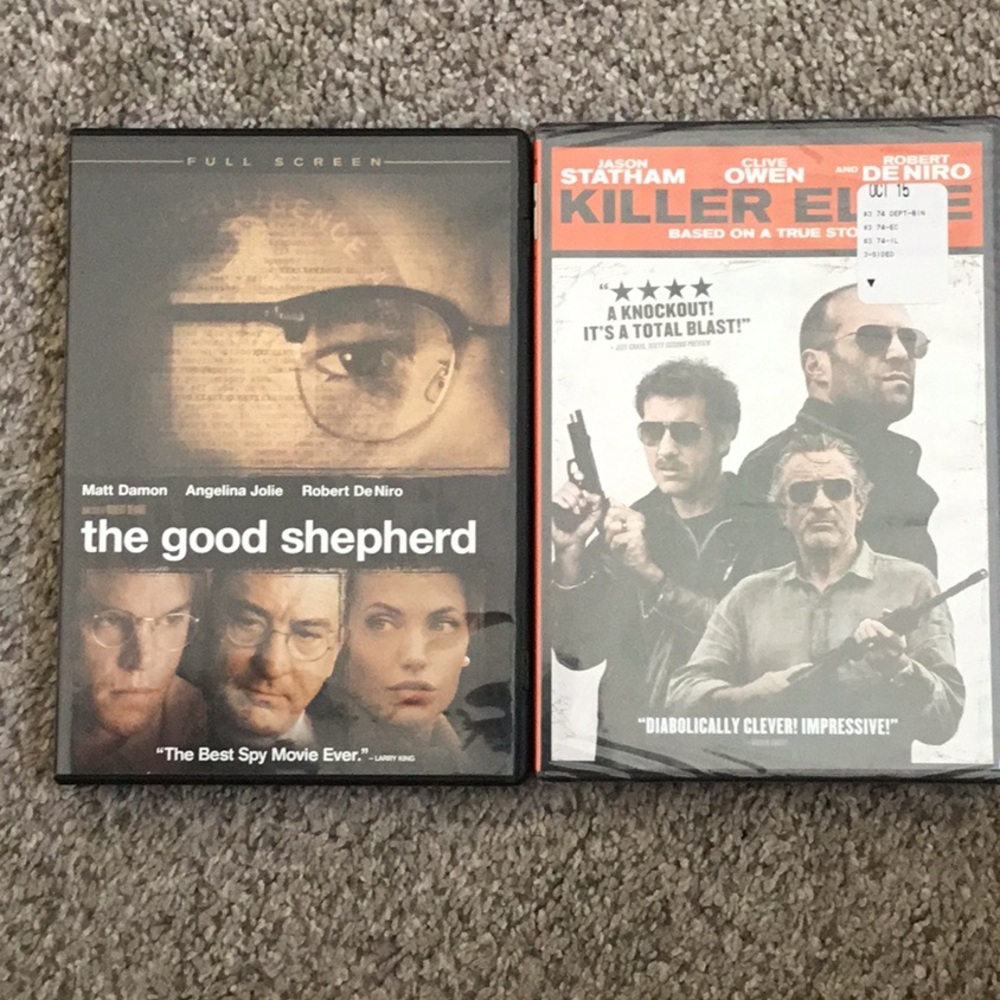 The Good Shepherd and Killer Elite DVD Set